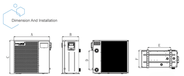 High Efficient Recirculating Water Chiller And Heating Plant